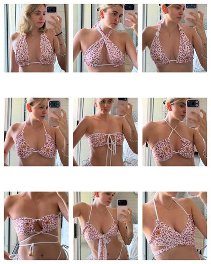 The Stella Top in Pink Wisteria