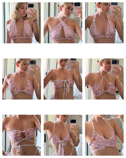 The Stella Top in Pink Wisteria