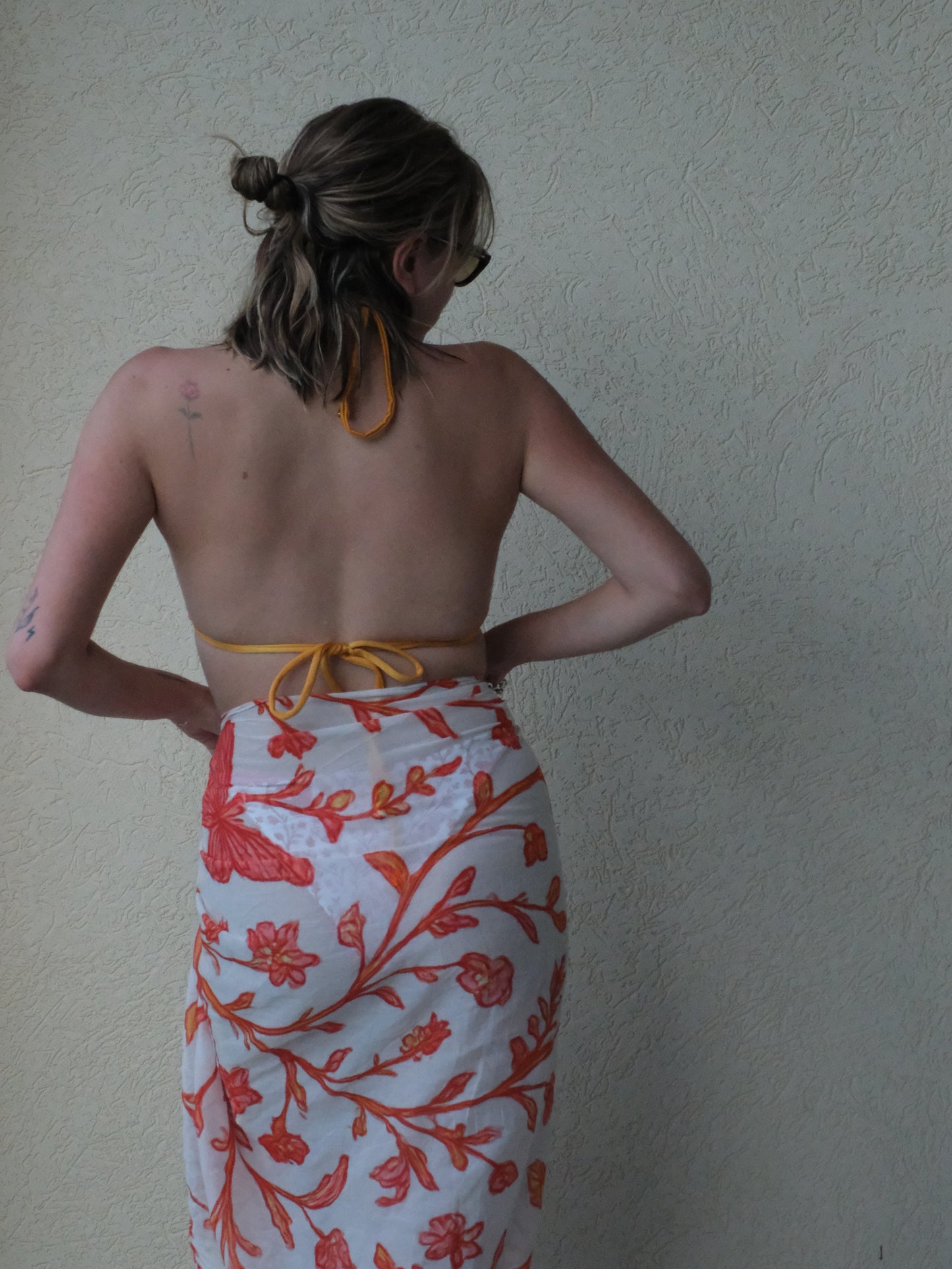 Pink Wisteria Midi Sarong