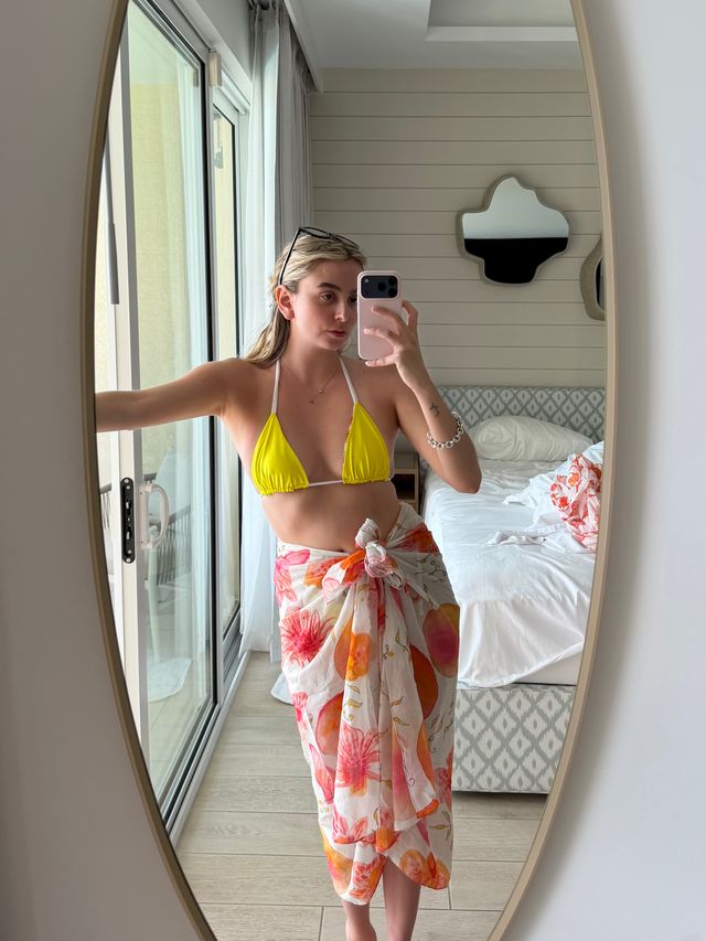 Orchid Skies Midi Sarong